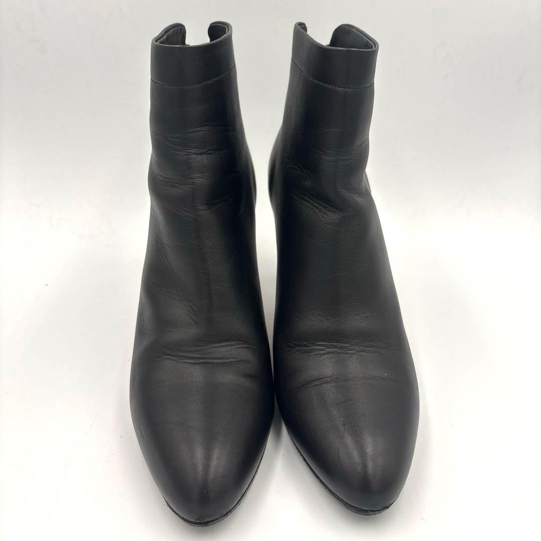 ✨美品✨ペリーコ TAXI バックジップ ショートブーツ【37】24cm 黒