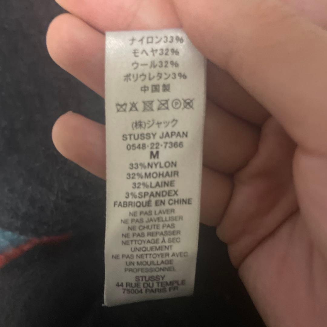 【Stussy】mohair tennis sweater