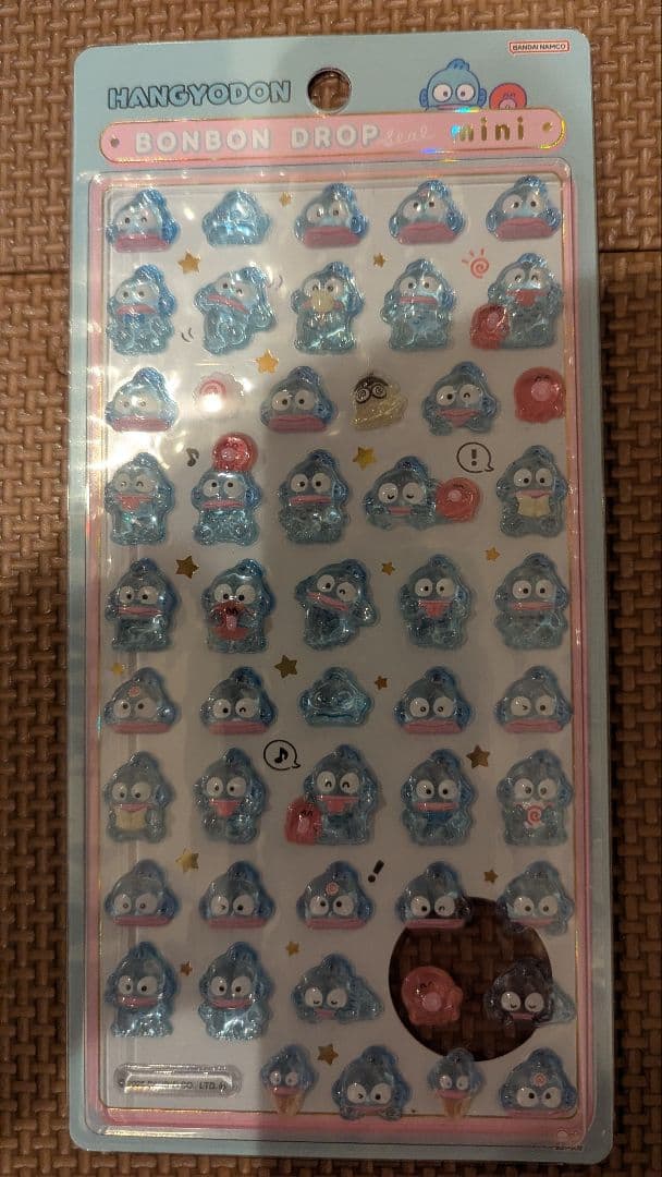 ボンボンドロップシールミニ　サンリオ