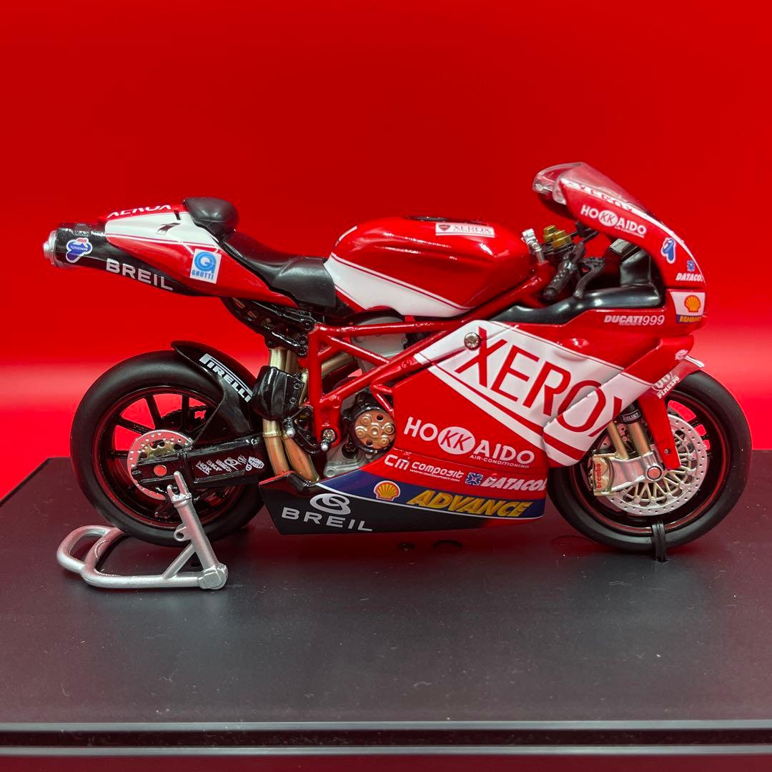 【美品】NewRay 1/12 ドゥカティ 999 ゼロックス ケース付 完成品
