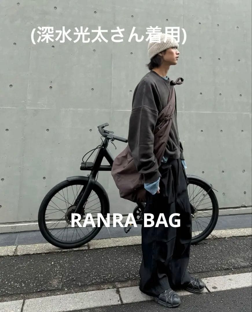 【限定セール】深水洸太着用RANRA SKRYTINN bagショルダーバッグ