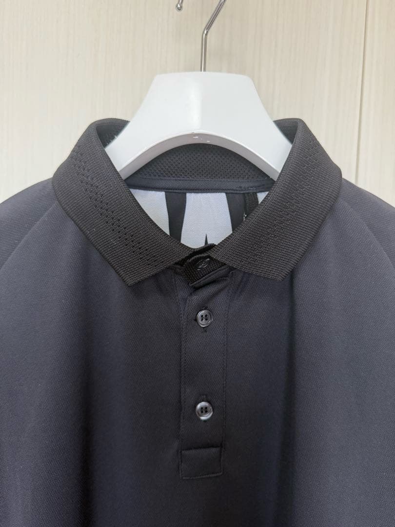 新品 TFW49 ティーエフダブリュー ゴルフ 半袖 ポロシャツ 黒 サイズ4