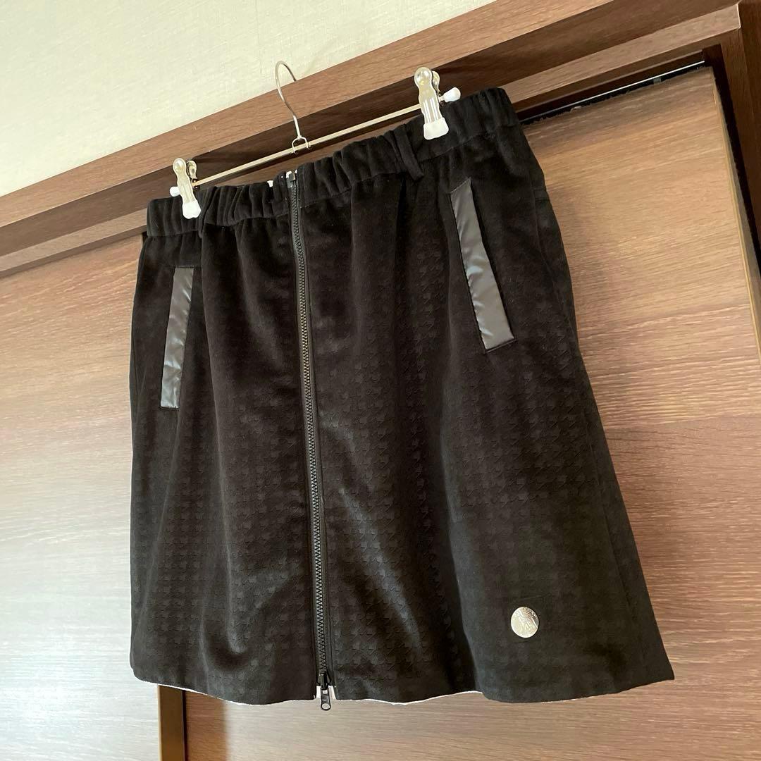 新品タグ付 adabat アダバット 防風保温撥水 リバーシブルスカート『40』