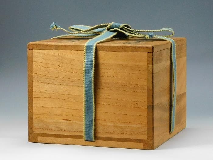 送料込 茶道具 茶碗 野坂康起 萩焼 江月窯 共箱 栞 共布【鳳凰堂】