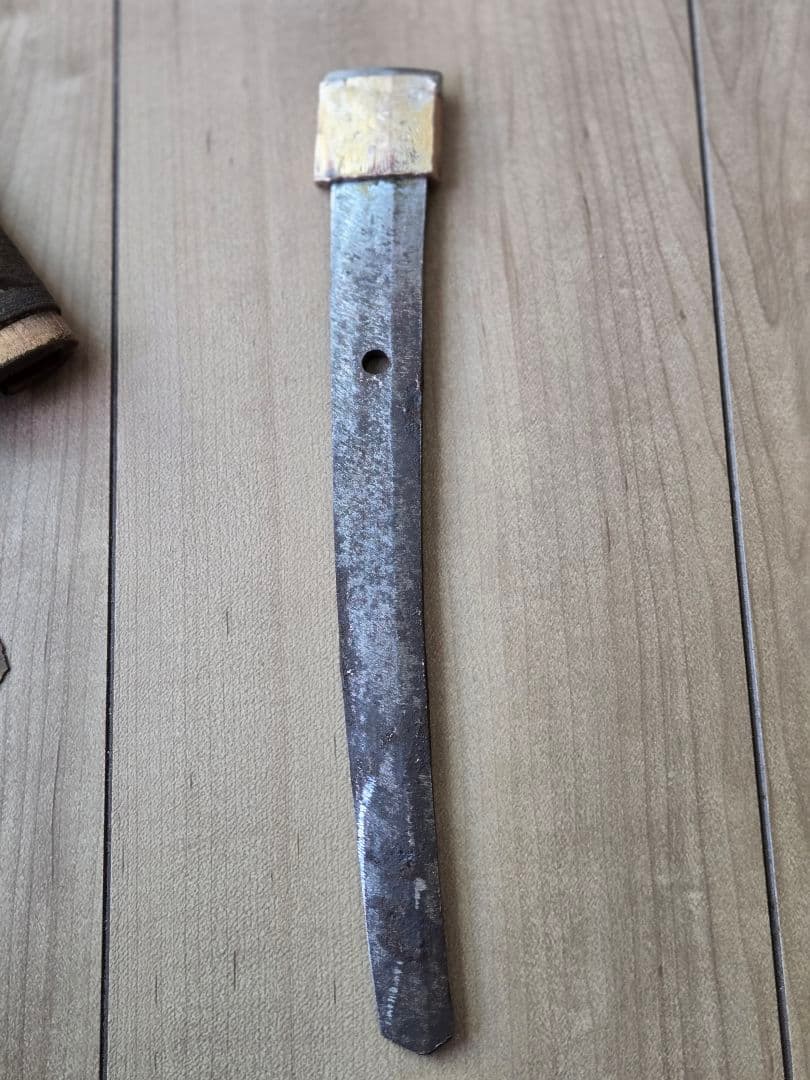 美品　陸軍九八式軍刀拵えのみ(刀緒、残欠つき) 刀身なし