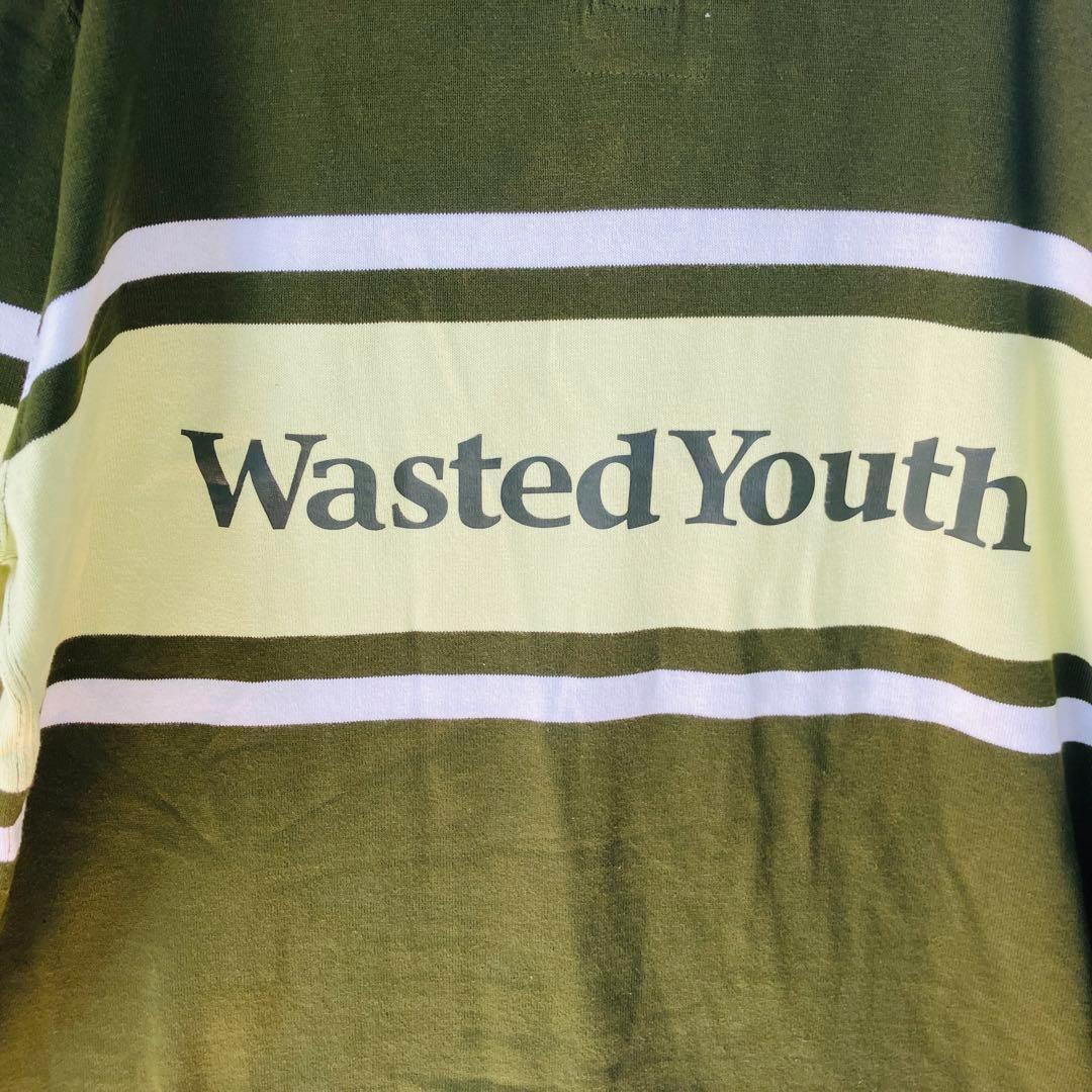 【激レア】ウェイステッド ユース ラガーシャツ サイズXL　 グリーン
