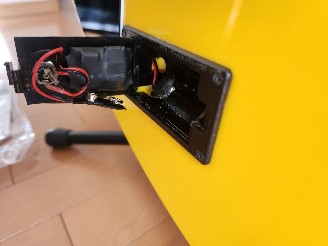 【美品/日本製】バーニーMG-145S HY hideモデル イエローハート