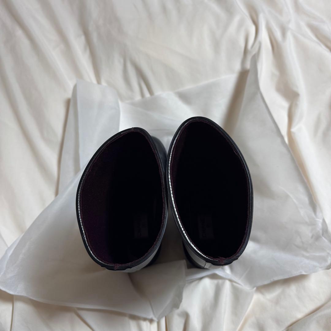 CHANEL ブラック 長靴