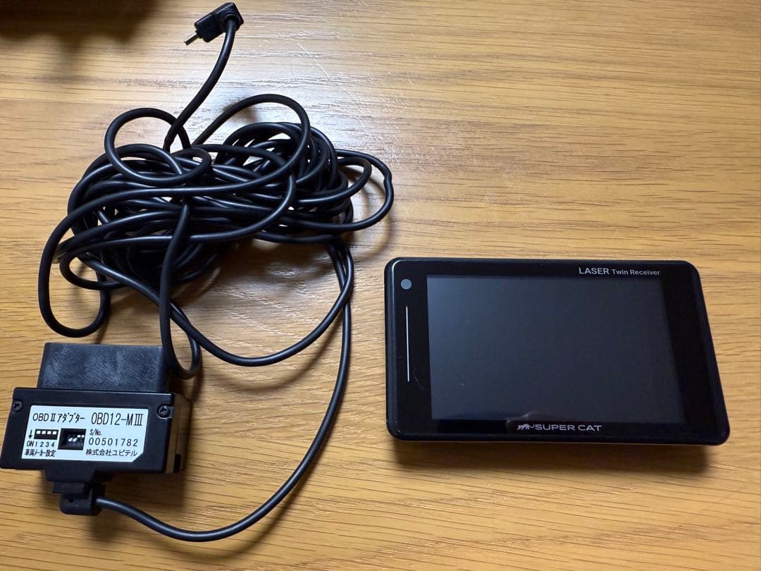 ユピテル　LS300 レーザーオービス対応 OBD2 アダプター　12-M