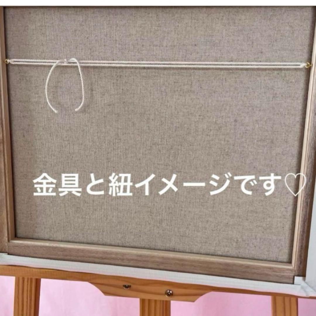 立体的花柄　アクリル絵画 テクスチャーアート フランフラン フラワー　ボタニカル