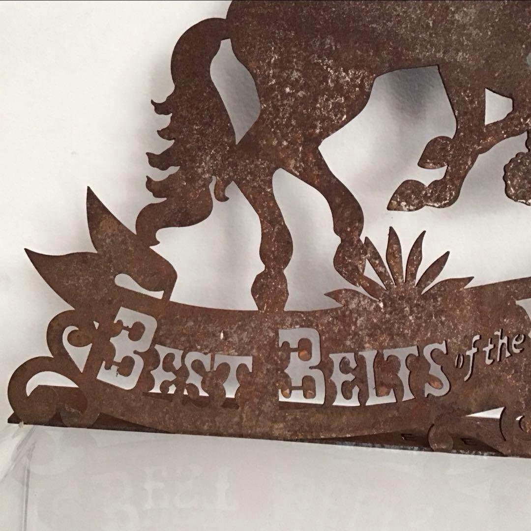 ビンテージ カウボーイ 鉄製 看板 ディスプレイ Cowboy