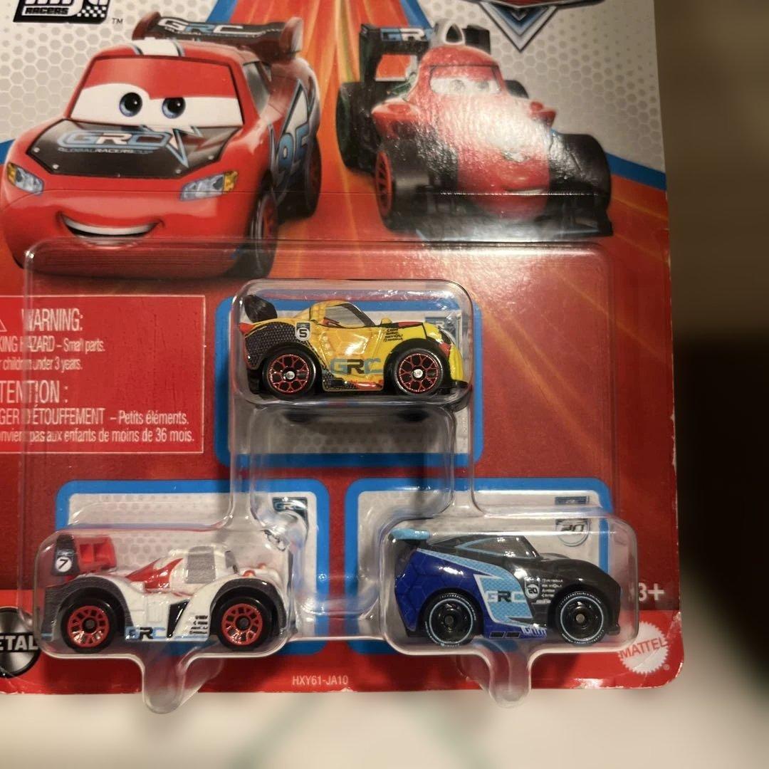 【海外限定】カーズ ミニカー３つSET(シュウ・トドロキ、ジャクソン・ストーム他