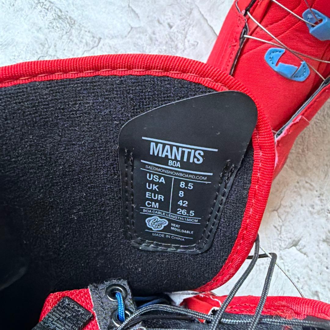 スノーボードブーツ SALOMON Mantis BOAダイヤル式 26.5