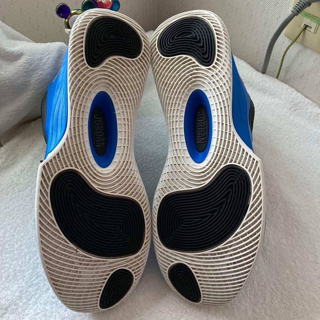 JORDAN ULTRAFLY2 28.5cm バスケットボールシューズ青/黒