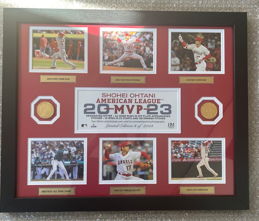 【シリアル3限定2023個】大谷翔平 2023ALMVP受賞記念DXフォトミント