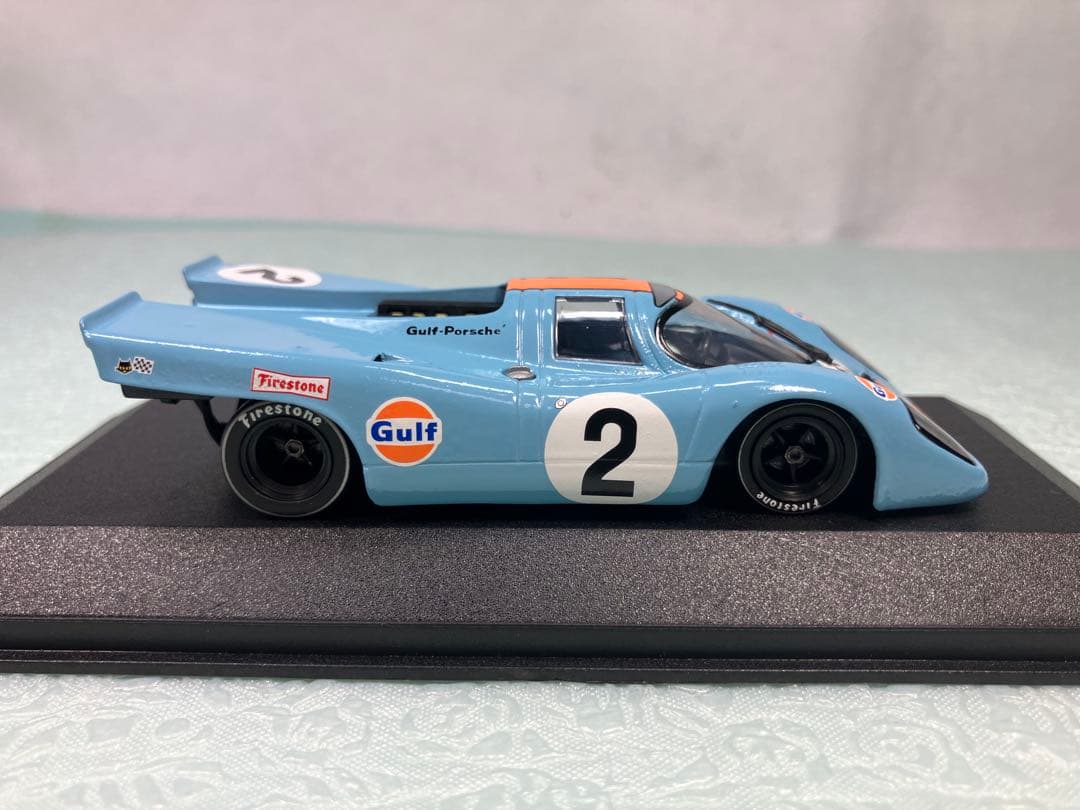 ミニチャンプス　Porsche 917K 1970年デイトナ優勝　ガルフカラー