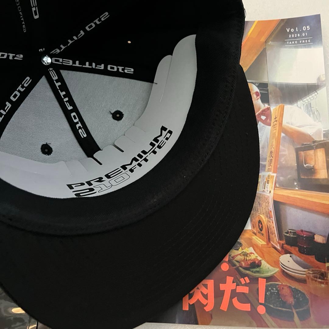 九月八日　キャップ　黒　Lサイズ　コブクロ　黒田俊介着用