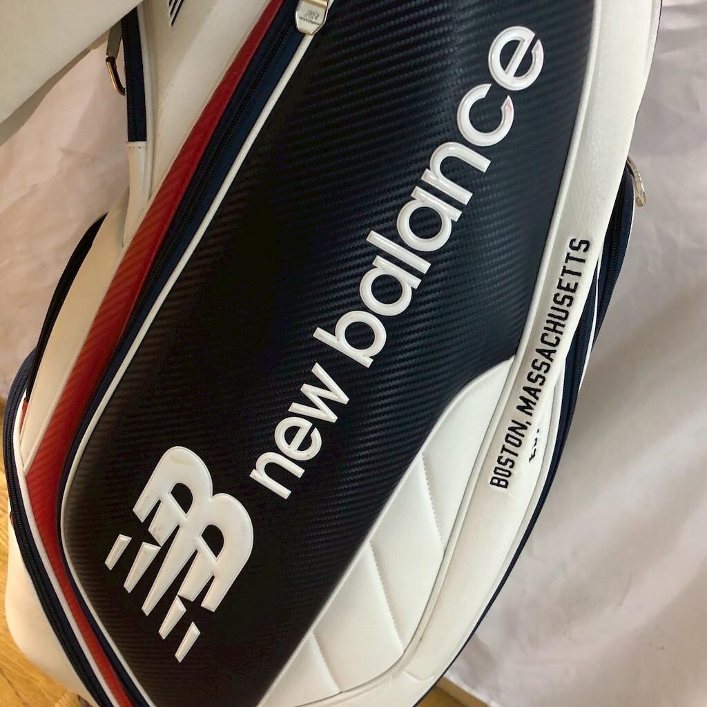 New Balance ニューバランス ゴルフ キャディバッグ ホワイト ネイビ