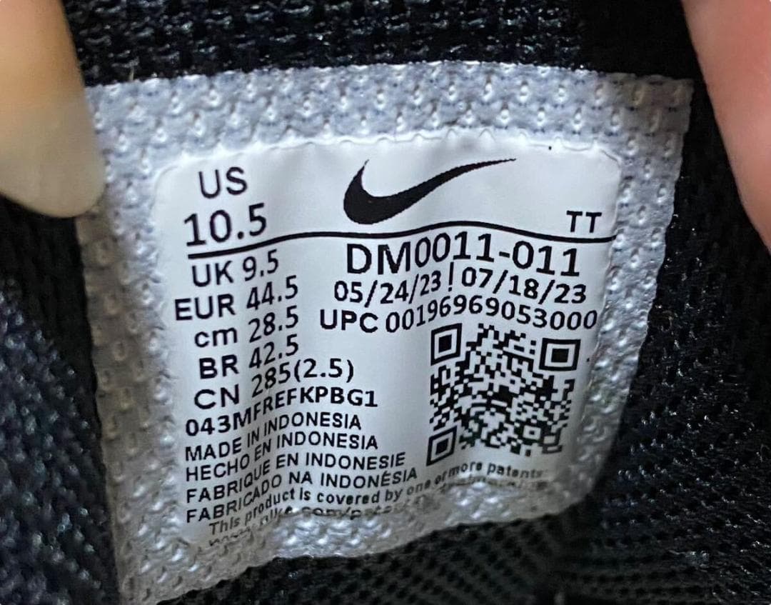 エアマックス 95 ウルフグレー／黒 US10.5cm 28.5cm