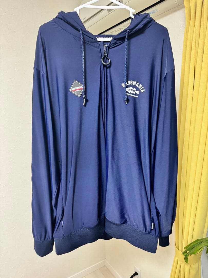 サイドリブ編みロゴストレッチZIPパーカー［限定生産］