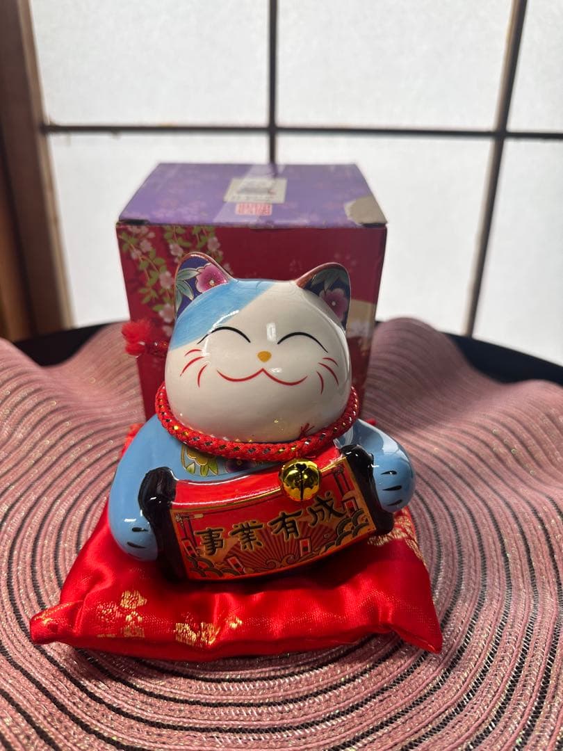 招き猫 陶器製 多種類セット