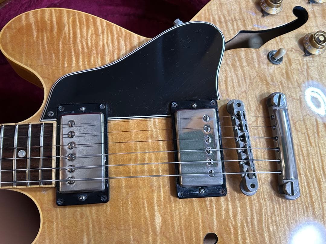 希少 ギブソンＥＳ-335 ビンテージ 純正ハードケース付 ナチュラルカラー