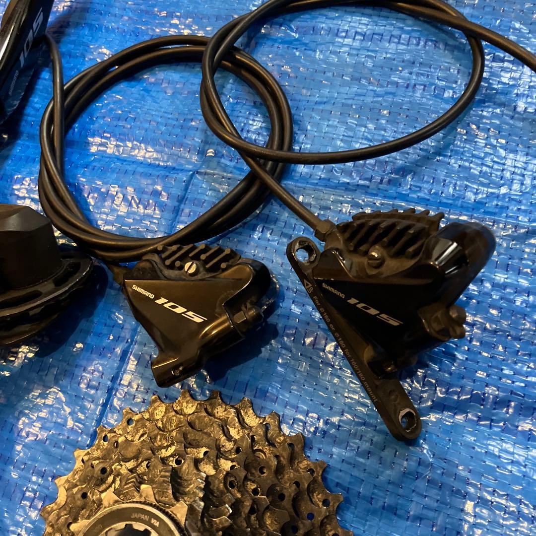 Shimano 105 クランクセット 2x11 コンポセット