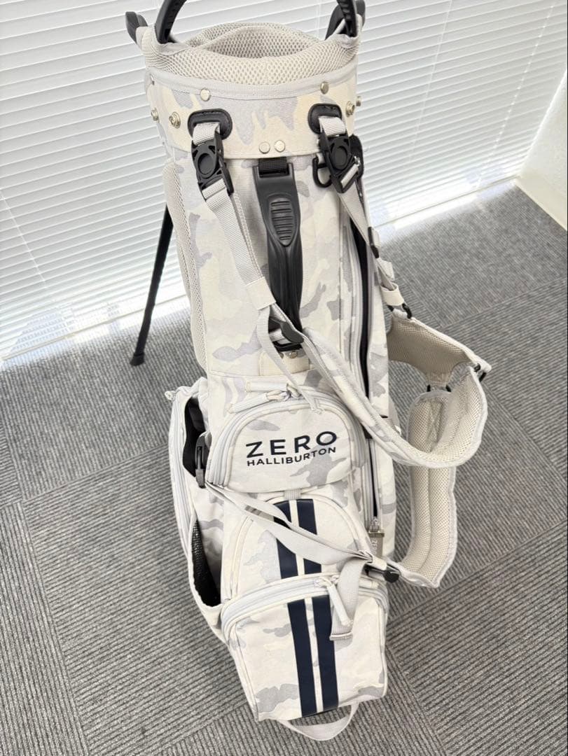 ZERO HALLIBURTON 迷彩キャディバッグ