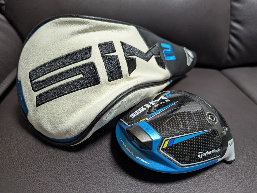 【超美品】 TaylorMade SIM2 Max 9度 ヘッドのみ