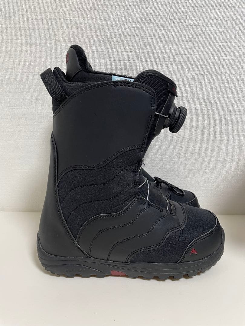 【美品❤︎】BURTON MINT スノーボードブーツ 女性用ブラック22.5cm