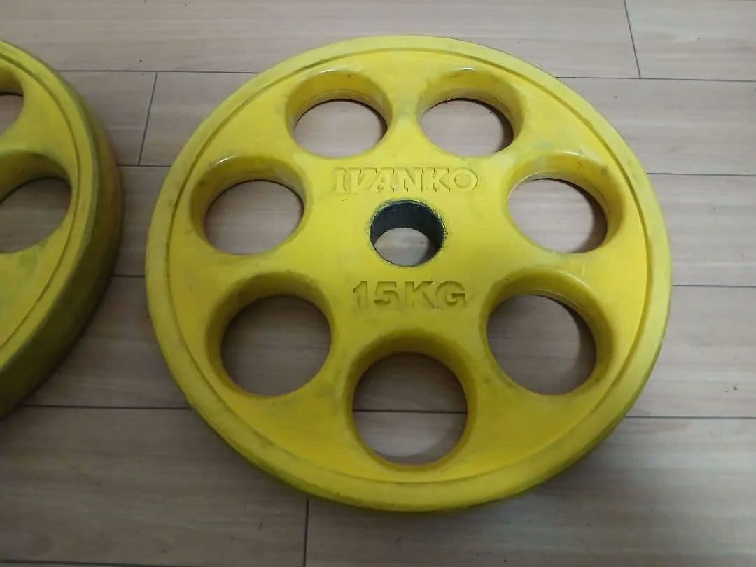 IVANKO ROEZHC 15kgオリンピック プレート 1枚②