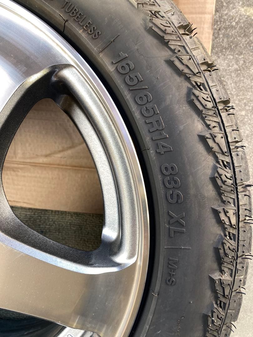 MONSTA 165/65R14 タイヤ・ホイールセット② 2本セット