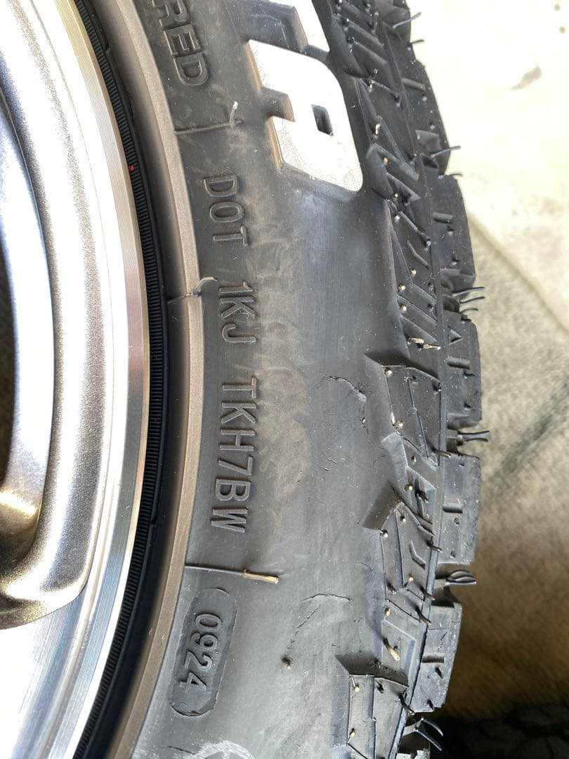 MONSTA 165/65R14 タイヤ・ホイールセット② 2本セット