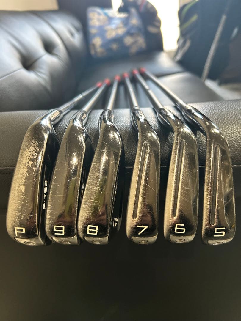 TaylorMade P790 ブラック2021 アイアンセット 6本
