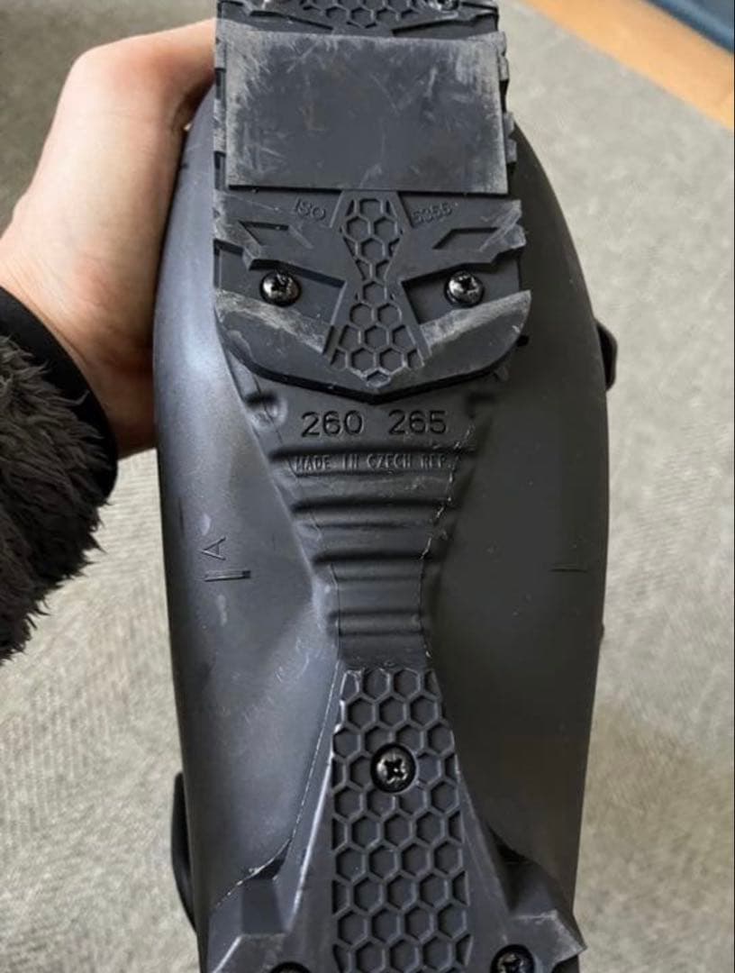 【初中級者用】スキーセット FISCHER板165cm HEAD靴26.5cm