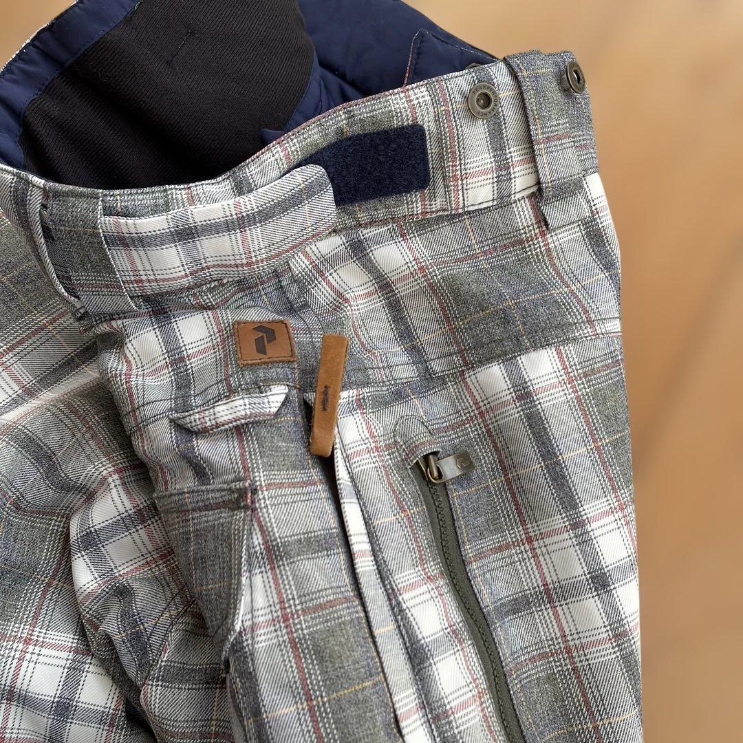 【美品】Peak Performanceスキーウェア上下 男性用Mサイズ