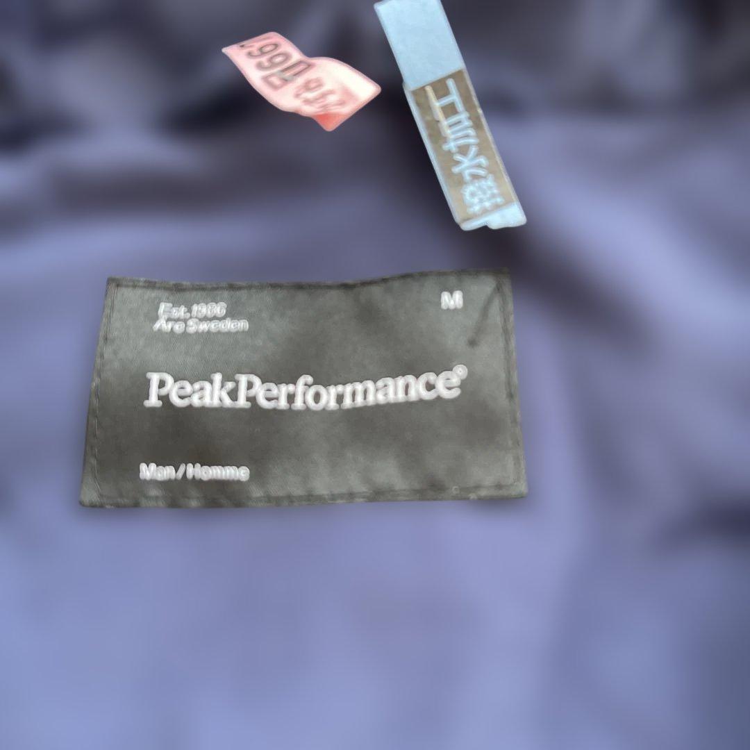 【美品】Peak Performanceスキーウェア上下 男性用Mサイズ