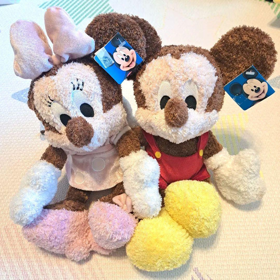 ミッキーマウス&ミニーマウス ペアぬいぐるみセット Disney