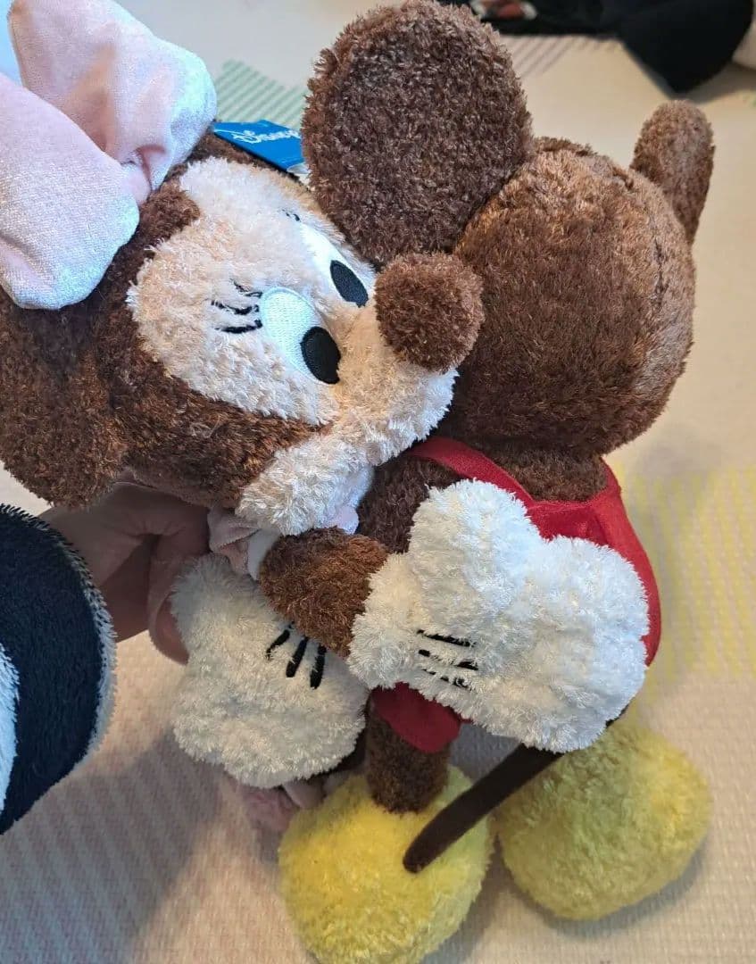 ミッキーマウス&ミニーマウス ペアぬいぐるみセット Disney