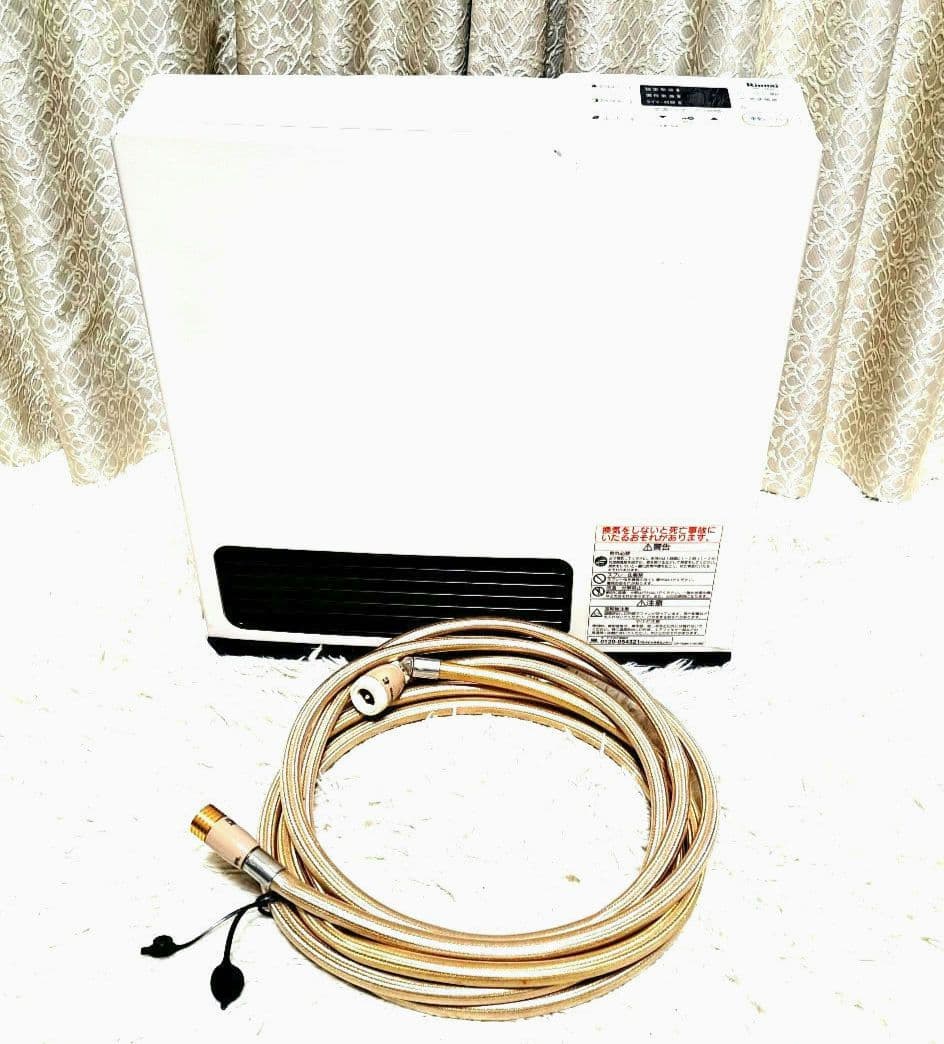 リンナイ SRC-364E ガスファンヒーター　都市ガス 5mホース付き