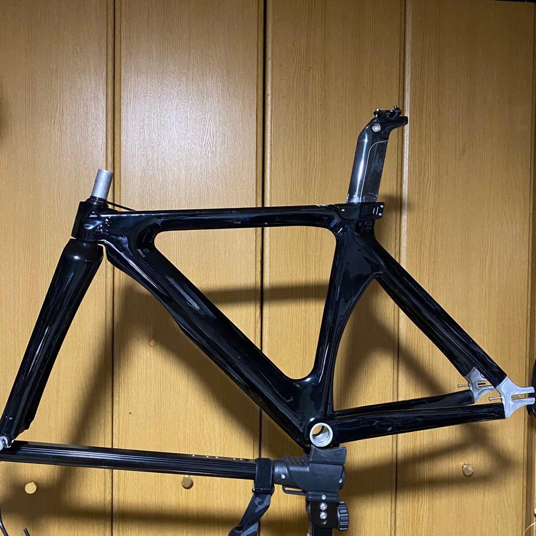 アンカーTR9 SSサイズ カーボントラックバイクフレーム ブラック