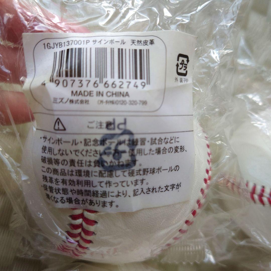 ミズノ　天然皮革 サインボール 16個セット