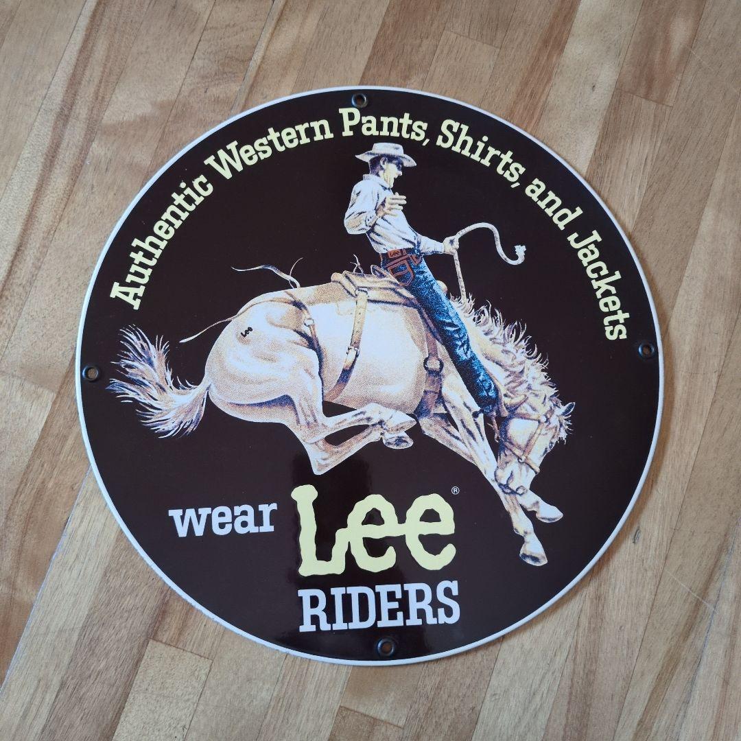 t*e様 Lee Riders サインプレート ホーロー看板
