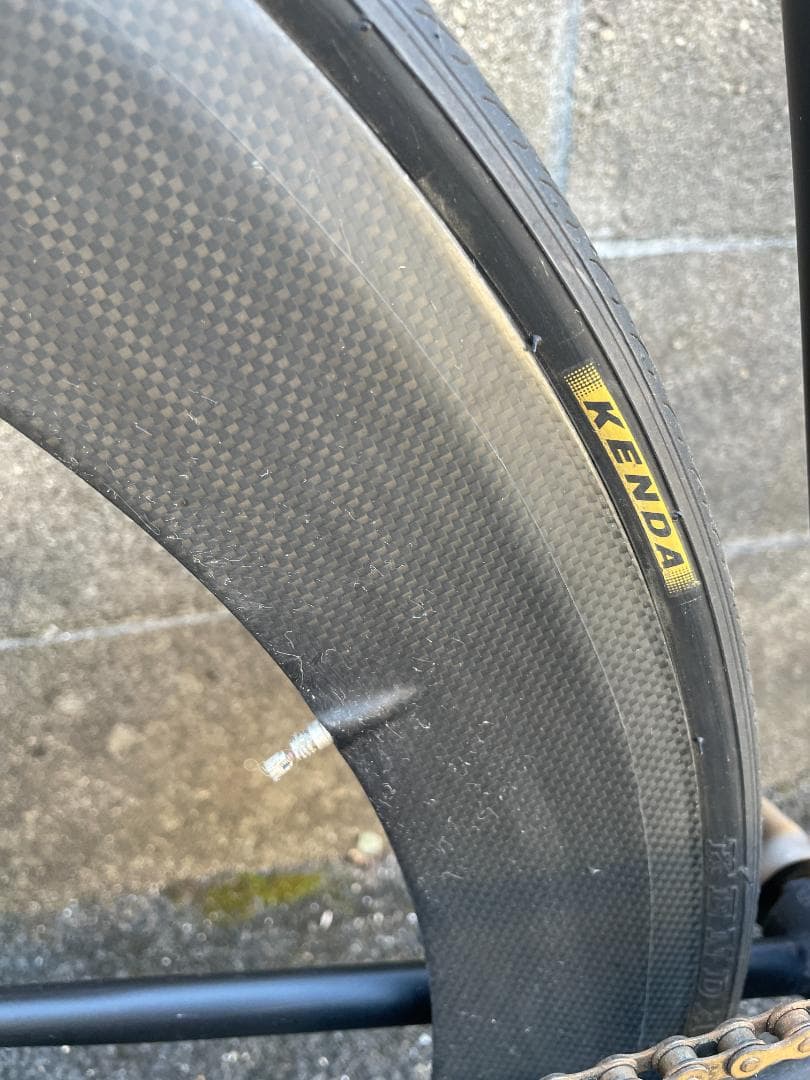 【harumi0305】DINER ピストバイク 3スポークカーボン