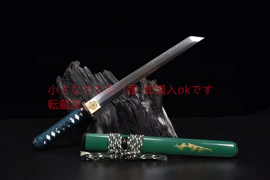 『竹葉青』古兵器 武具　刀装具　日本刀　模造刀 居合刀    短刀