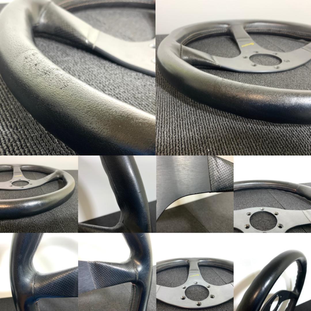 モモ スポーツ ステアリング 34パイ 当時物 92年製 ホーンボタン・ネジ付き