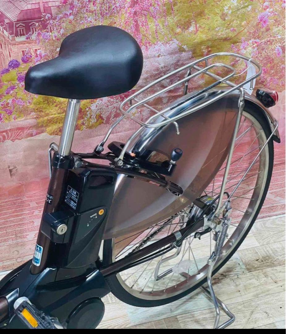 K2438 電動自転車パナソニック ママチャリ 24インチ 送料無料