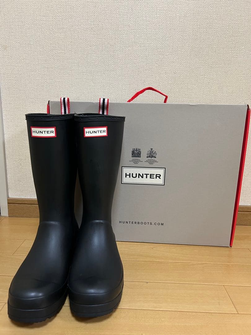 HUNTER ブラック 長靴 箱付き