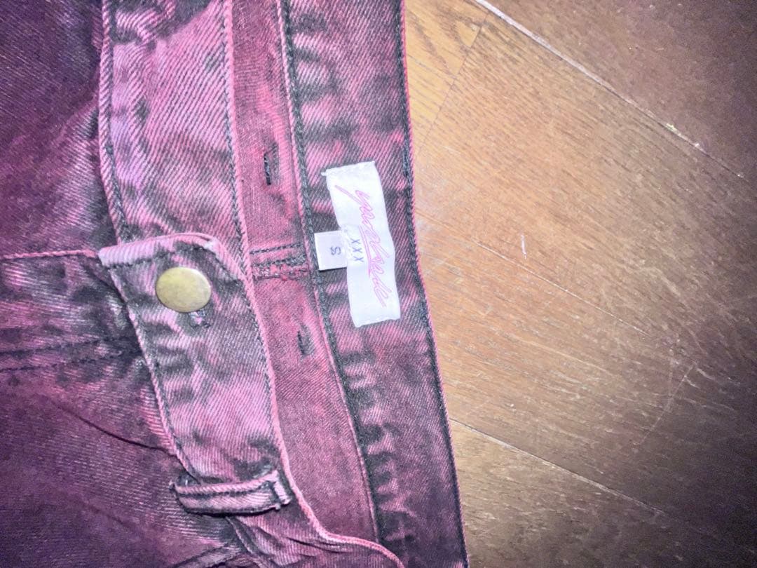Yardsale 赤紫 ファンタジーデニム