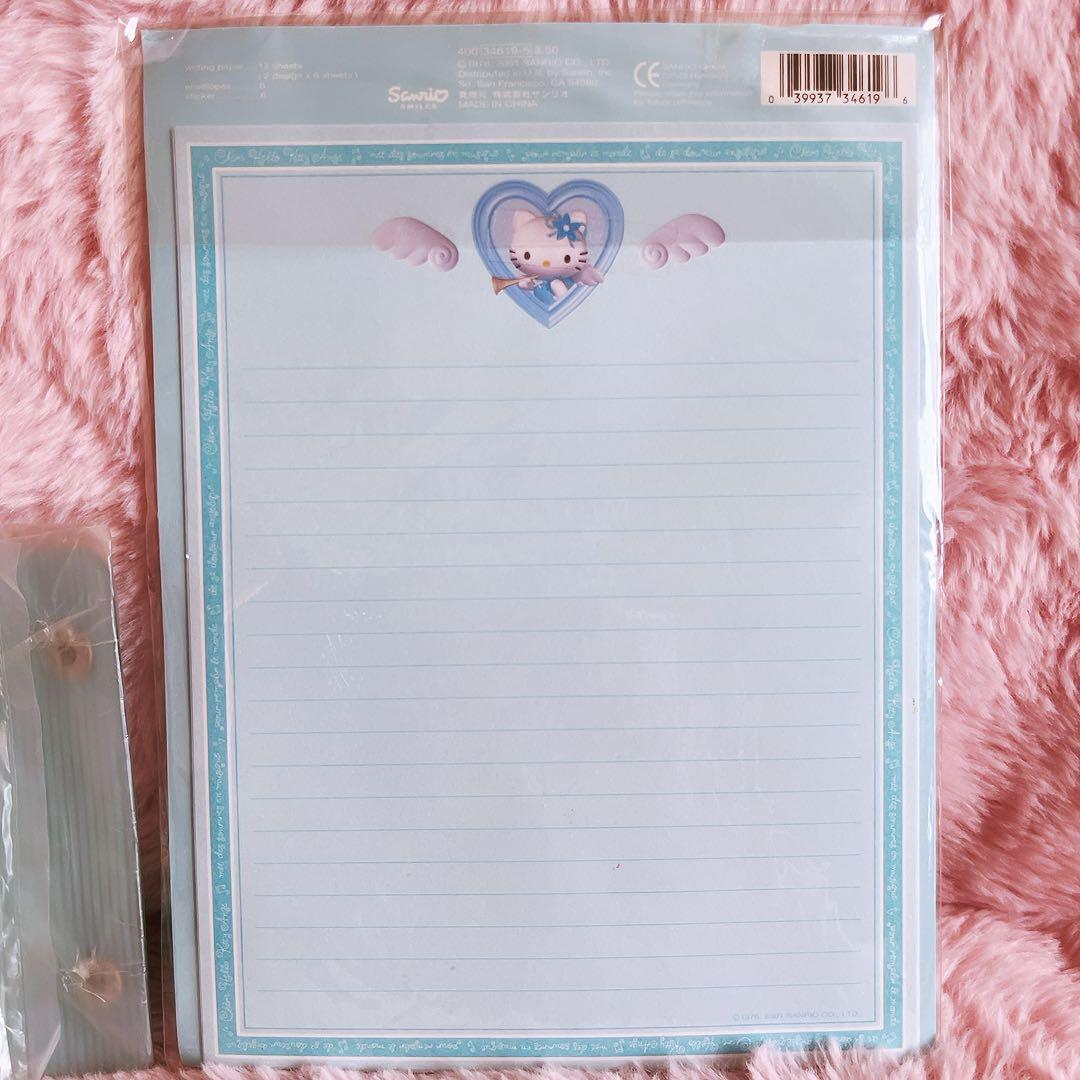 希少レア　ハローキティ　エンジェル　USA レターセット　アルバム　2001